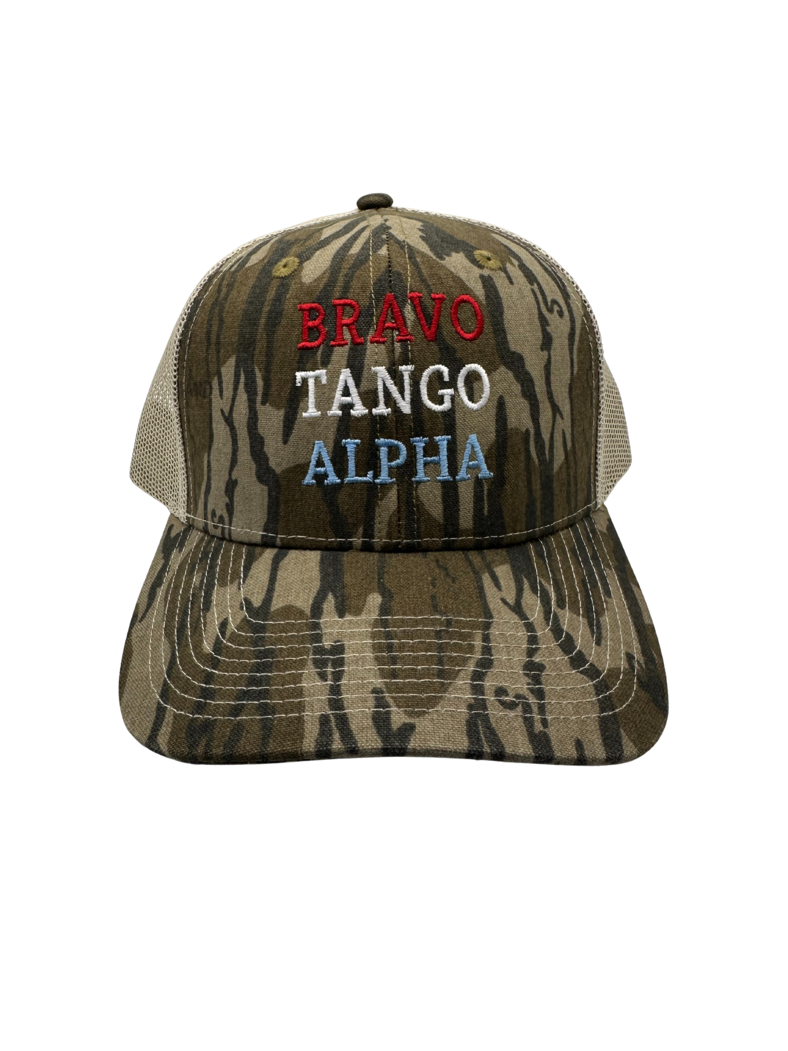 BTA Woodland Camo Mesh Snapback